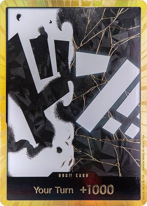 DON!! Card (Teach) (Gold) [Premium Booster -The Best- Vol. 2] | Good Games Adelaide SA