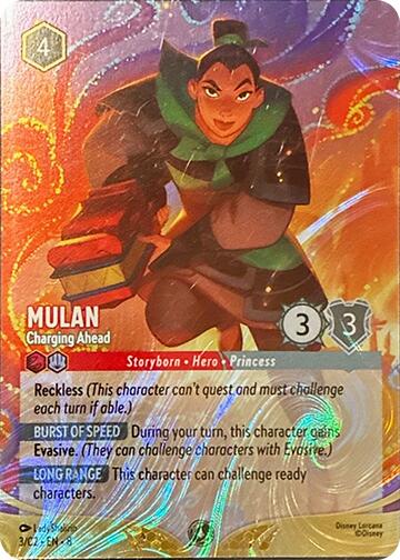 Mulan - Charging Ahead (3) [Promo Cards] | Good Games Adelaide SA