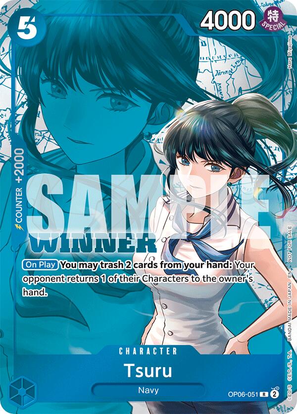 Tsuru (Winner Pack 2025 Vol. 4) [One Piece Promotion Cards] | Good Games Adelaide SA