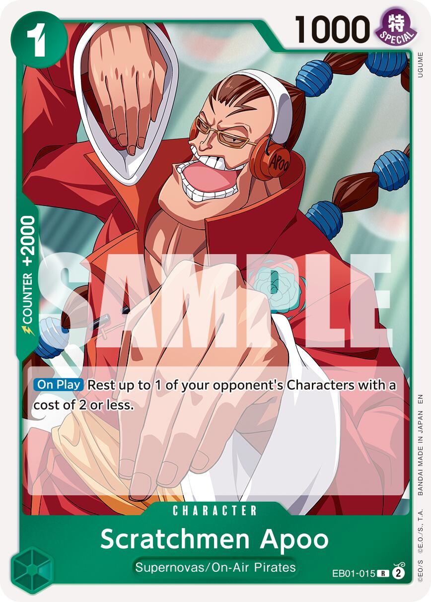 Scratchmen Apoo (EB01-015) (Reprint) [Premium Booster -The Best- Vol. 2] | Good Games Adelaide SA