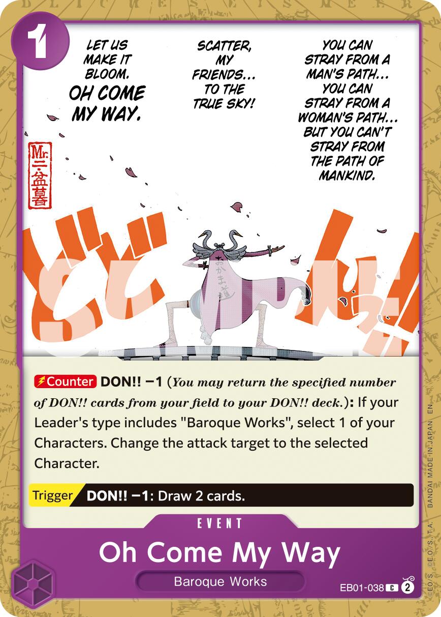 Oh Come My Way (Reprint) [Premium Booster -The Best- Vol. 2] | Good Games Adelaide SA