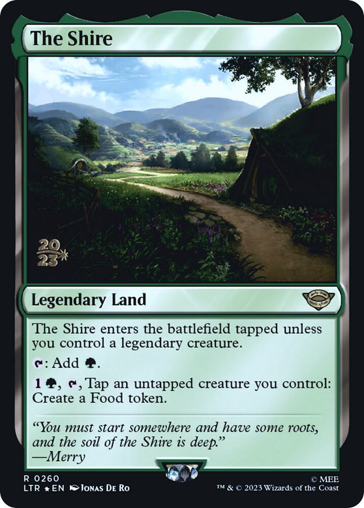 The Shire 260 (Prerelease Cards)  - Foil | Good Games Adelaide SA