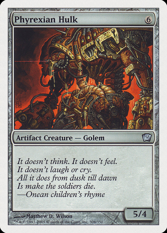 Phyrexian Hulk [Ninth Edition] | Good Games Adelaide SA