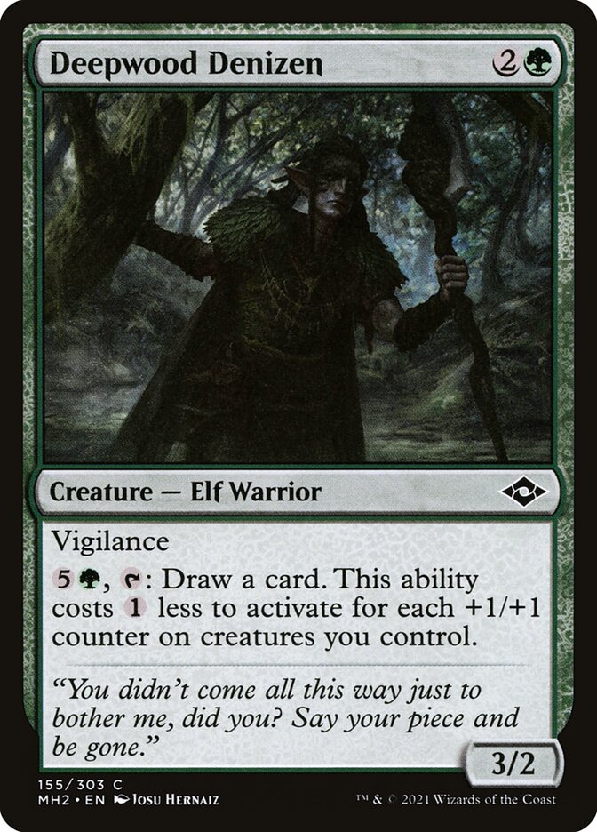 Deepwood Denizen 155 (Modern Horizons 2)  - Foil | Good Games Adelaide SA
