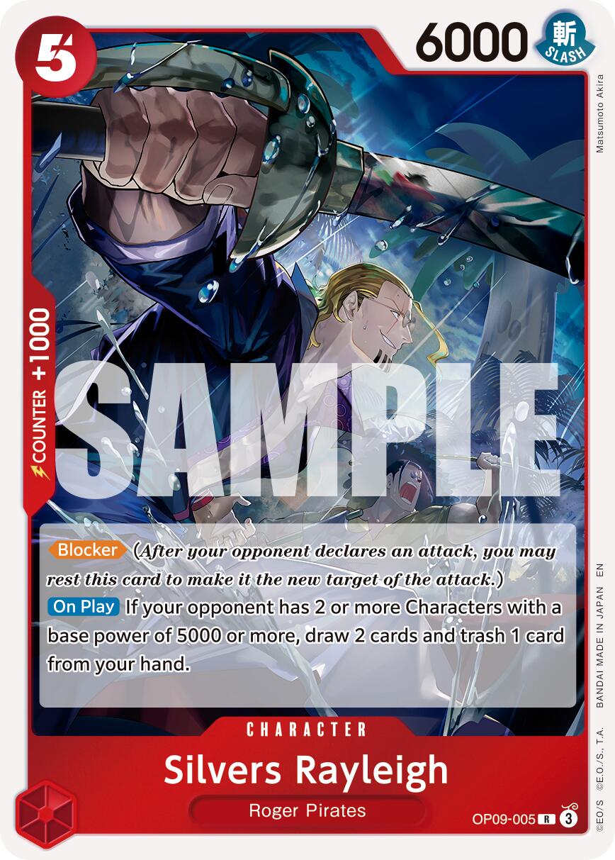Silvers Rayleigh (OP09-005) (Reprint) [Premium Booster -The Best- Vol. 2] | Good Games Adelaide SA