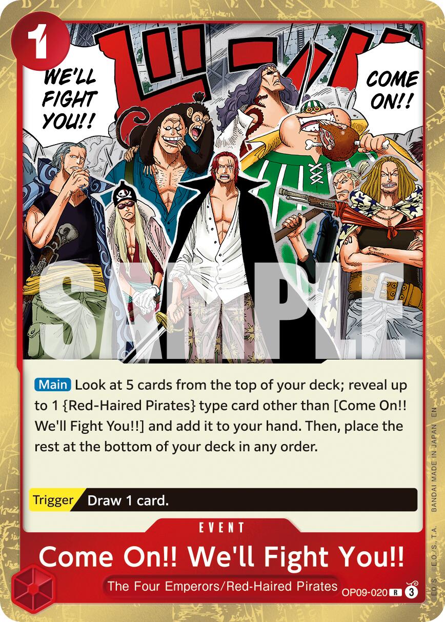 Come On!! We'll Fight You!! (Reprint) [Premium Booster -The Best- Vol. 2] | Good Games Adelaide SA