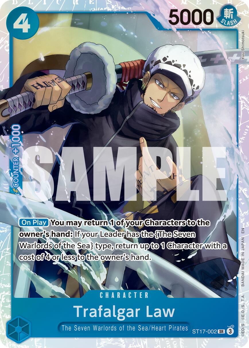 Trafalgar Law (ST17-002) (Reprint) [Premium Booster -The Best- Vol. 2] | Good Games Adelaide SA