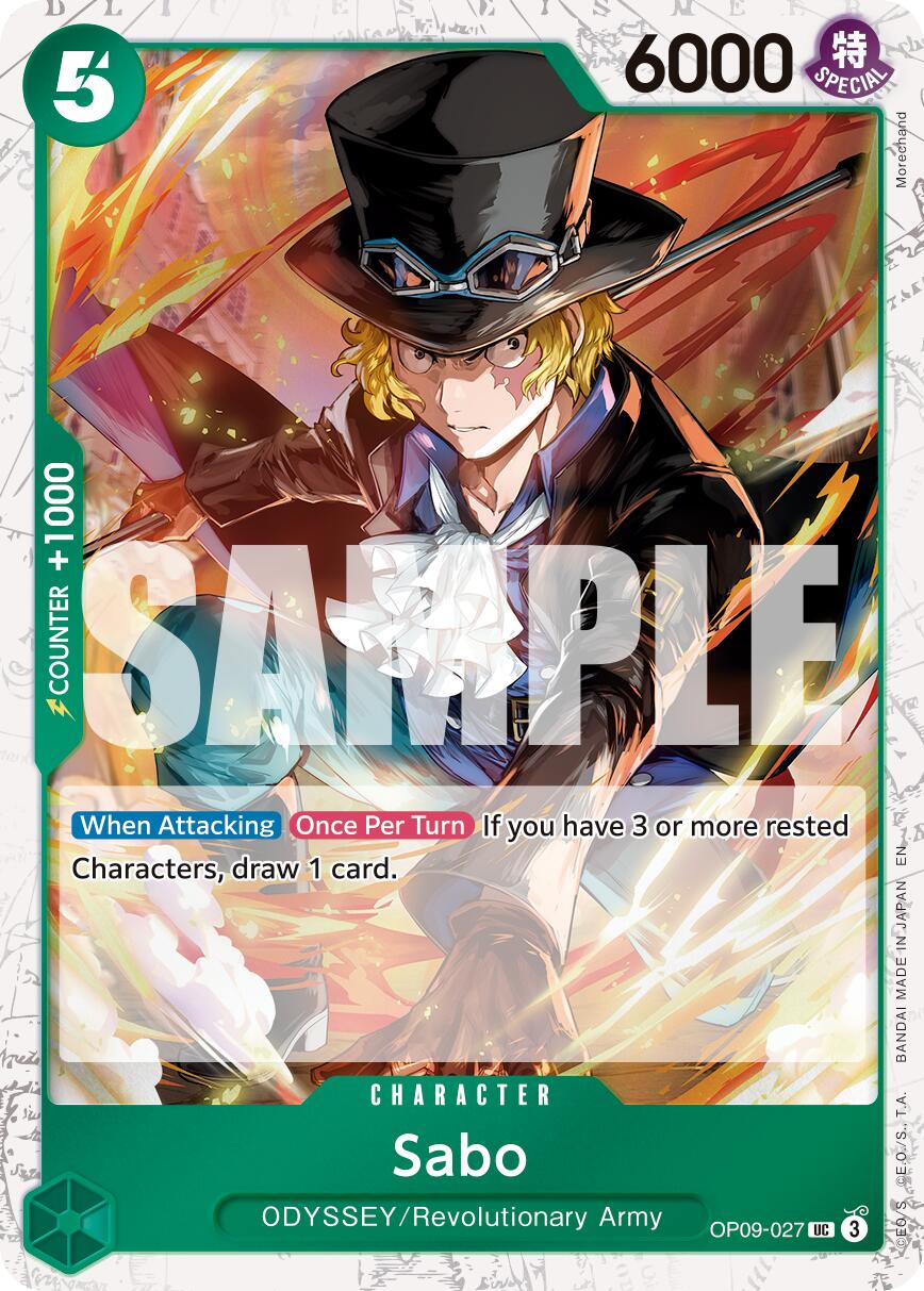 Sabo (OP09-027) (Pirate Foil) [Premium Booster -The Best- Vol. 2] | Good Games Adelaide SA
