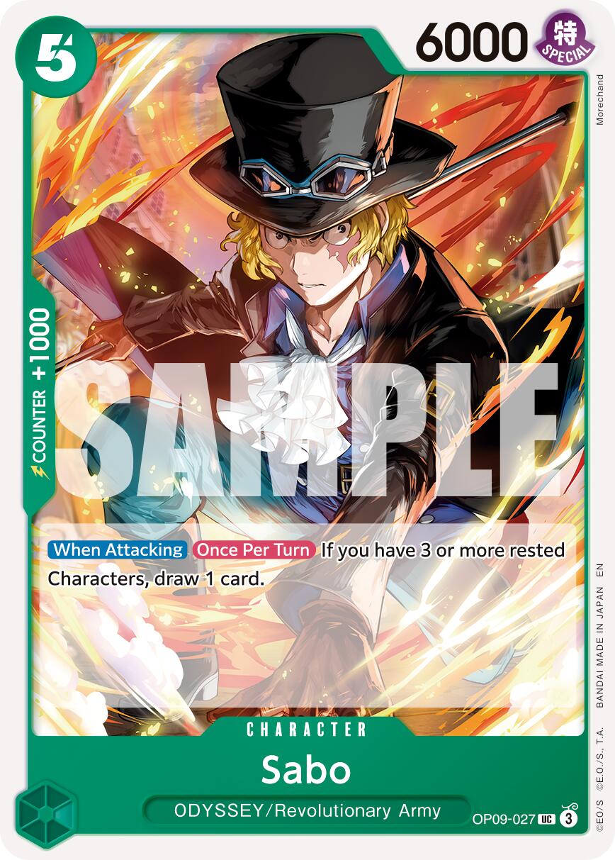 Sabo (OP09-027) (Reprint) [Premium Booster -The Best- Vol. 2] | Good Games Adelaide SA