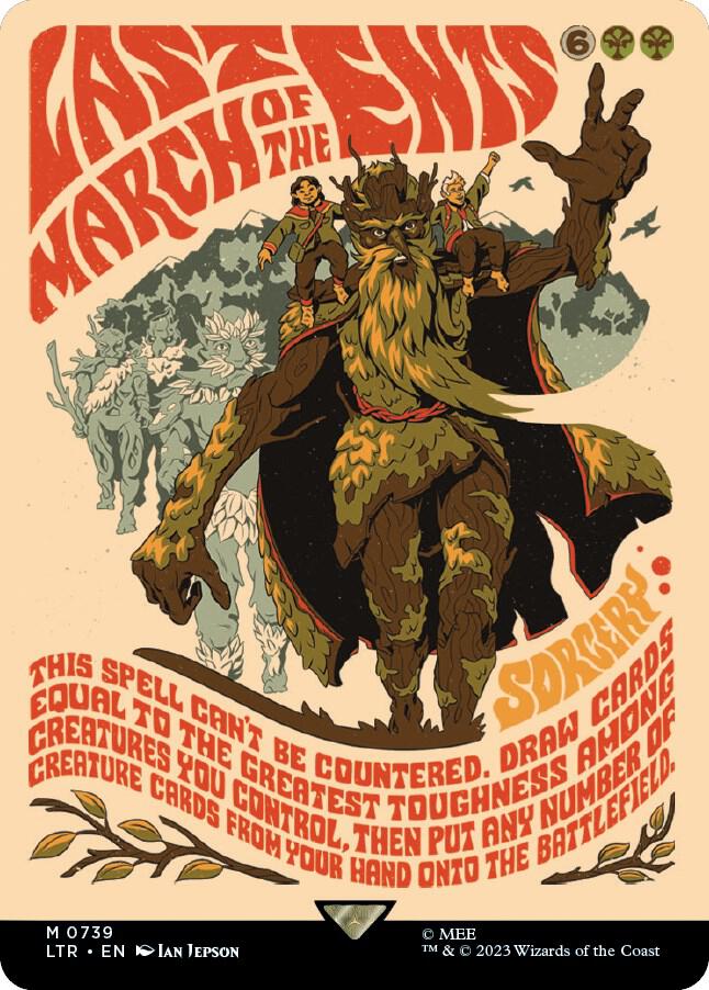 Last March of the Ents Borderless Poster 739 (Universes Beyond: The Lord of the Rings: Tales of Middle-earth)  - Borderless Poster | Good Games Adelaide SA