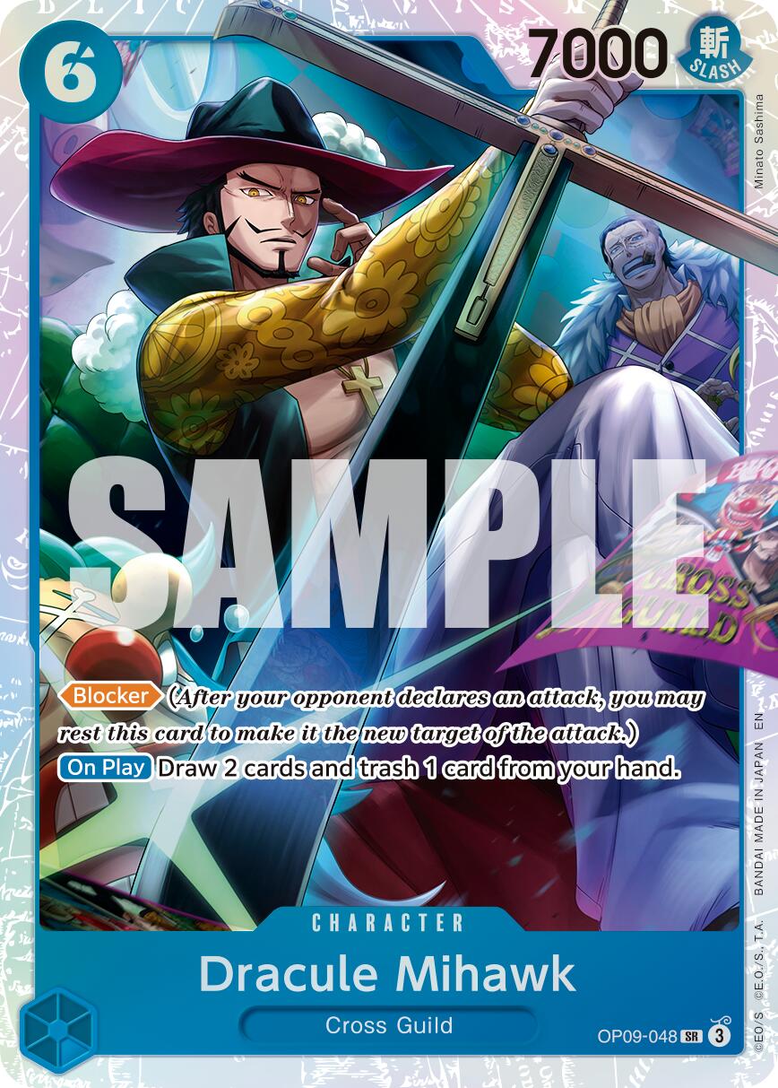 Dracule Mihawk (OP09-048) (Reprint) [Premium Booster -The Best- Vol. 2] | Good Games Adelaide SA