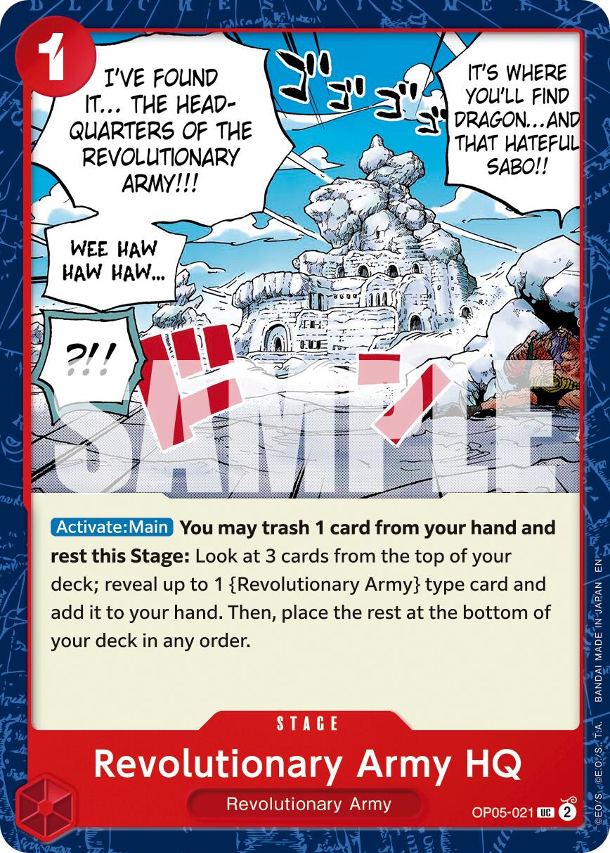 Revolutionary Army HQ (Reprint) [Premium Booster -The Best- Vol. 2] | Good Games Adelaide SA