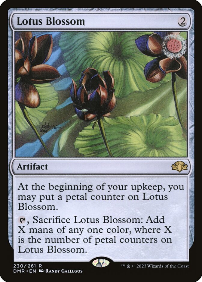 Lotus Blossom 230 (Dominaria Remastered)  | Good Games Adelaide SA