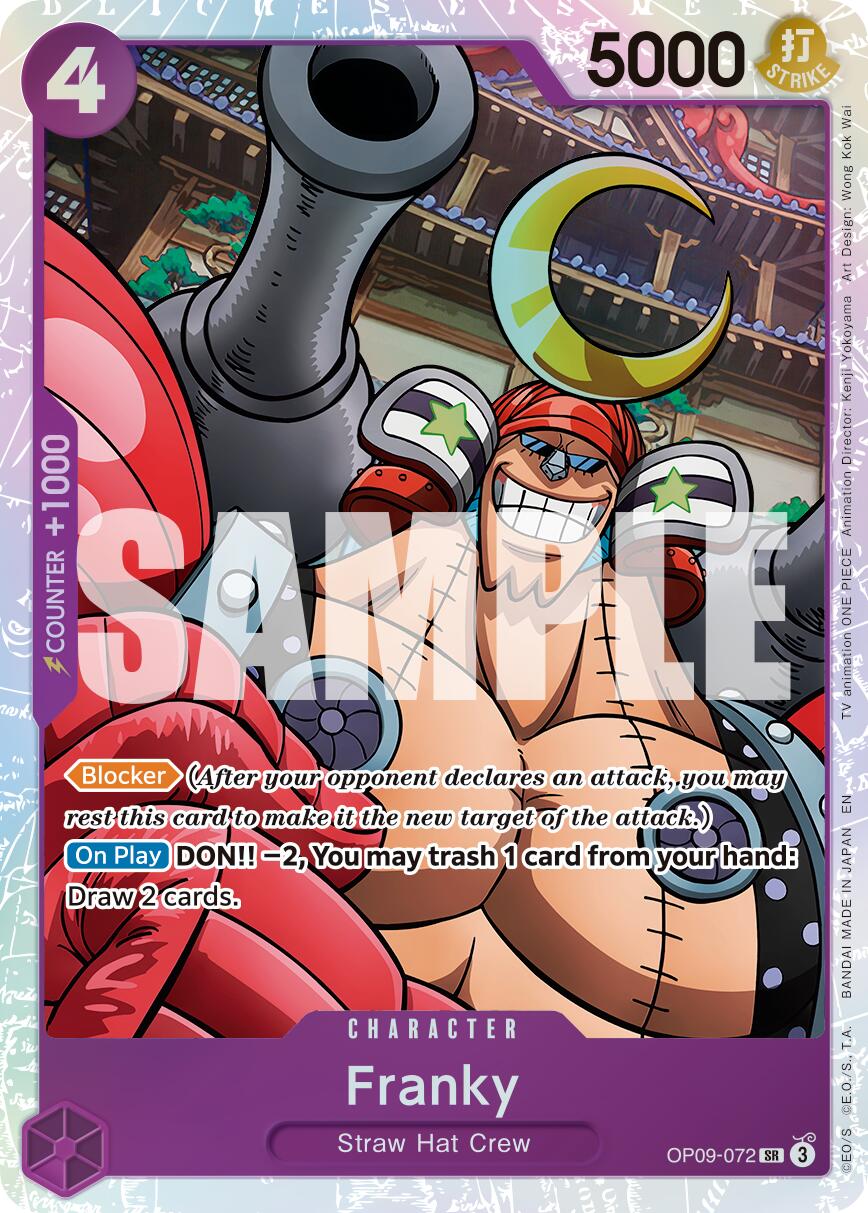 Franky (OP09-072) (Reprint) [Premium Booster -The Best- Vol. 2] | Good Games Adelaide SA
