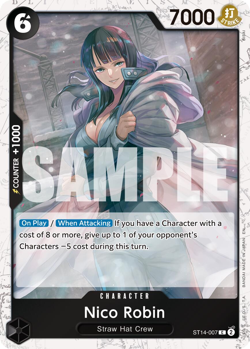 Nico Robin (ST14-007) (Pirate Foil) [Premium Booster -The Best- Vol. 2] | Good Games Adelaide SA