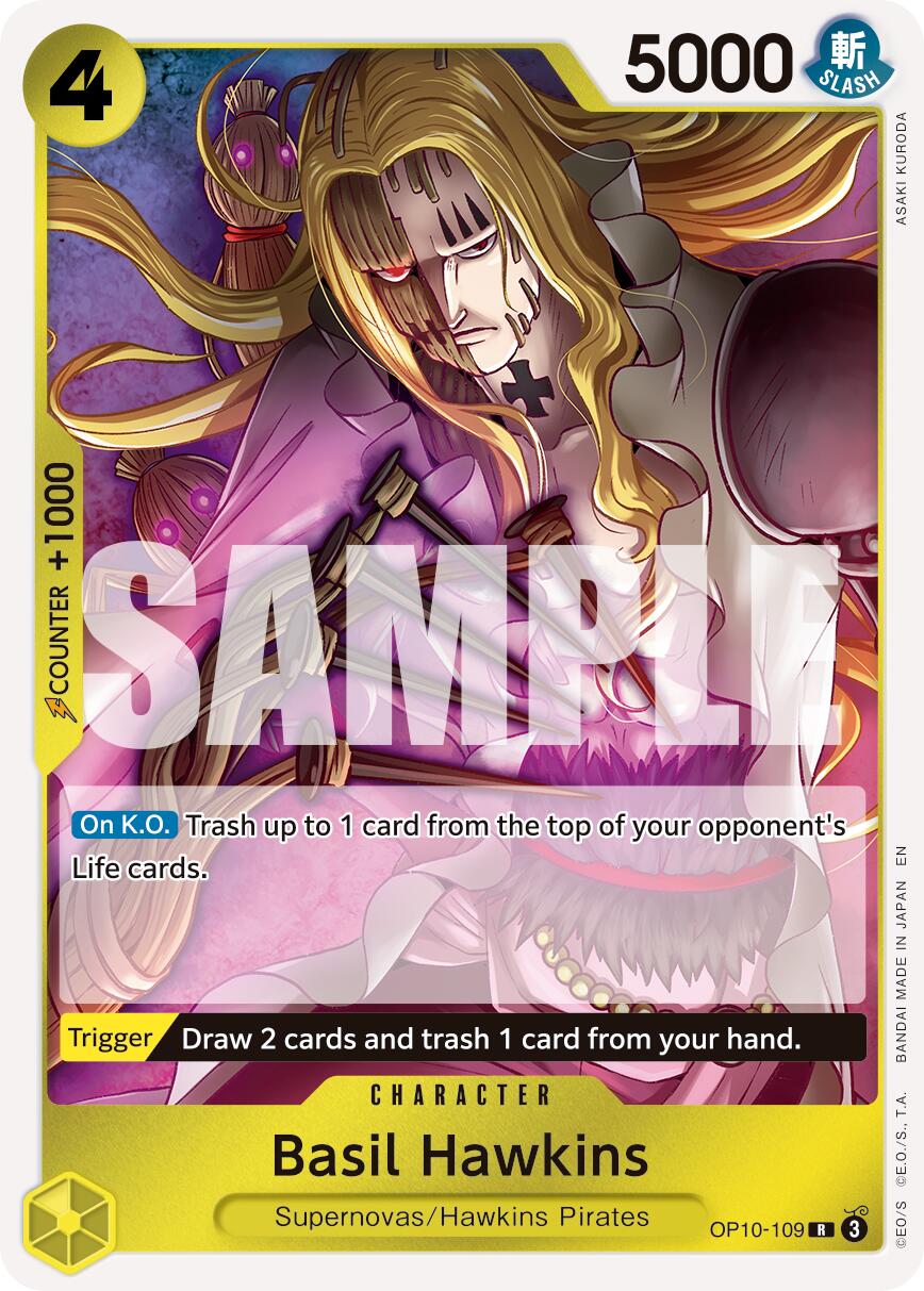 Basil Hawkins (OP10-109) (Reprint) [Premium Booster -The Best- Vol. 2] | Good Games Adelaide SA
