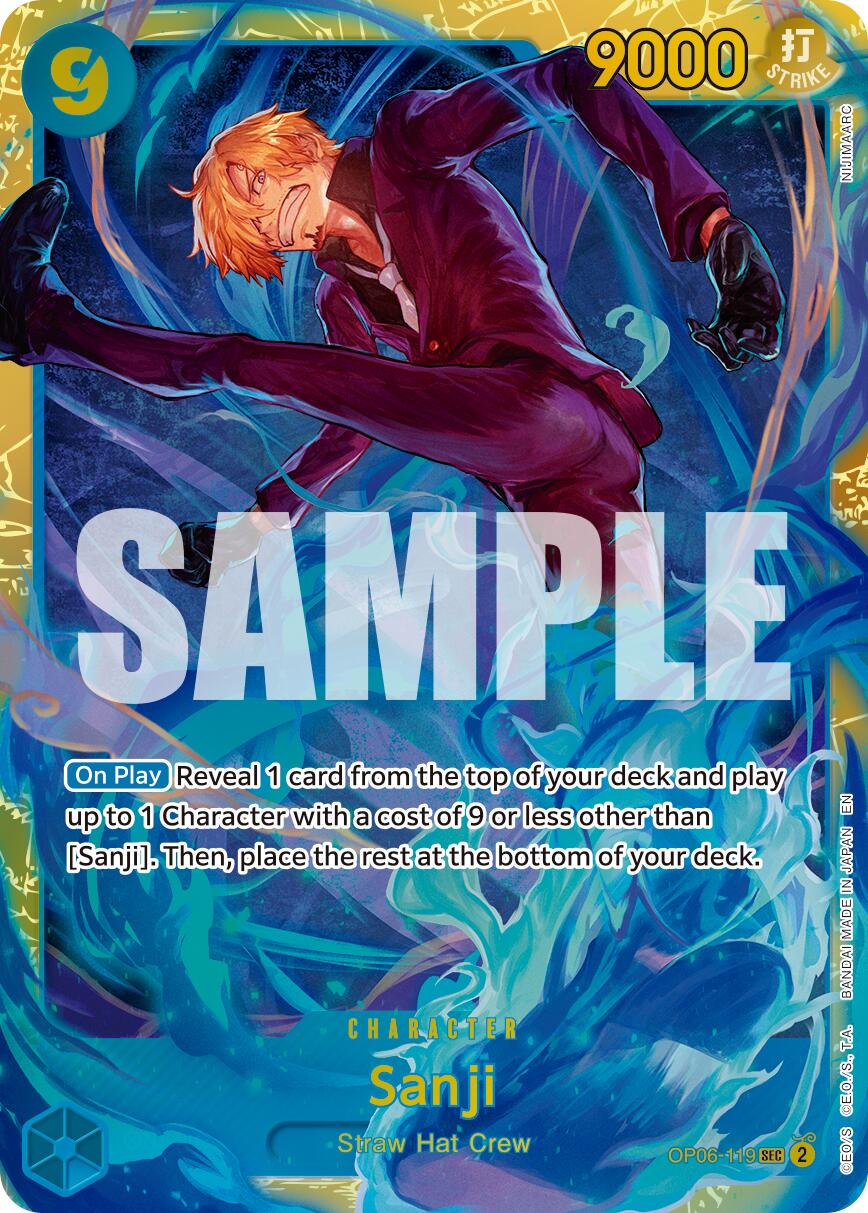 Sanji (OP06-119) (Reprint) [Premium Booster -The Best- Vol. 2] | Good Games Adelaide SA
