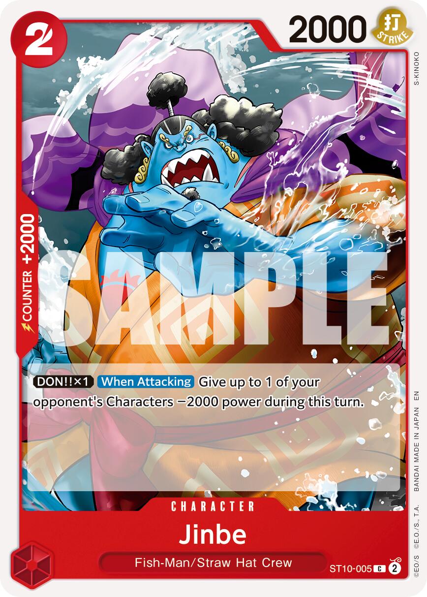 Jinbe (ST10-005) (Reprint) [Premium Booster -The Best- Vol. 2] | Good Games Adelaide SA
