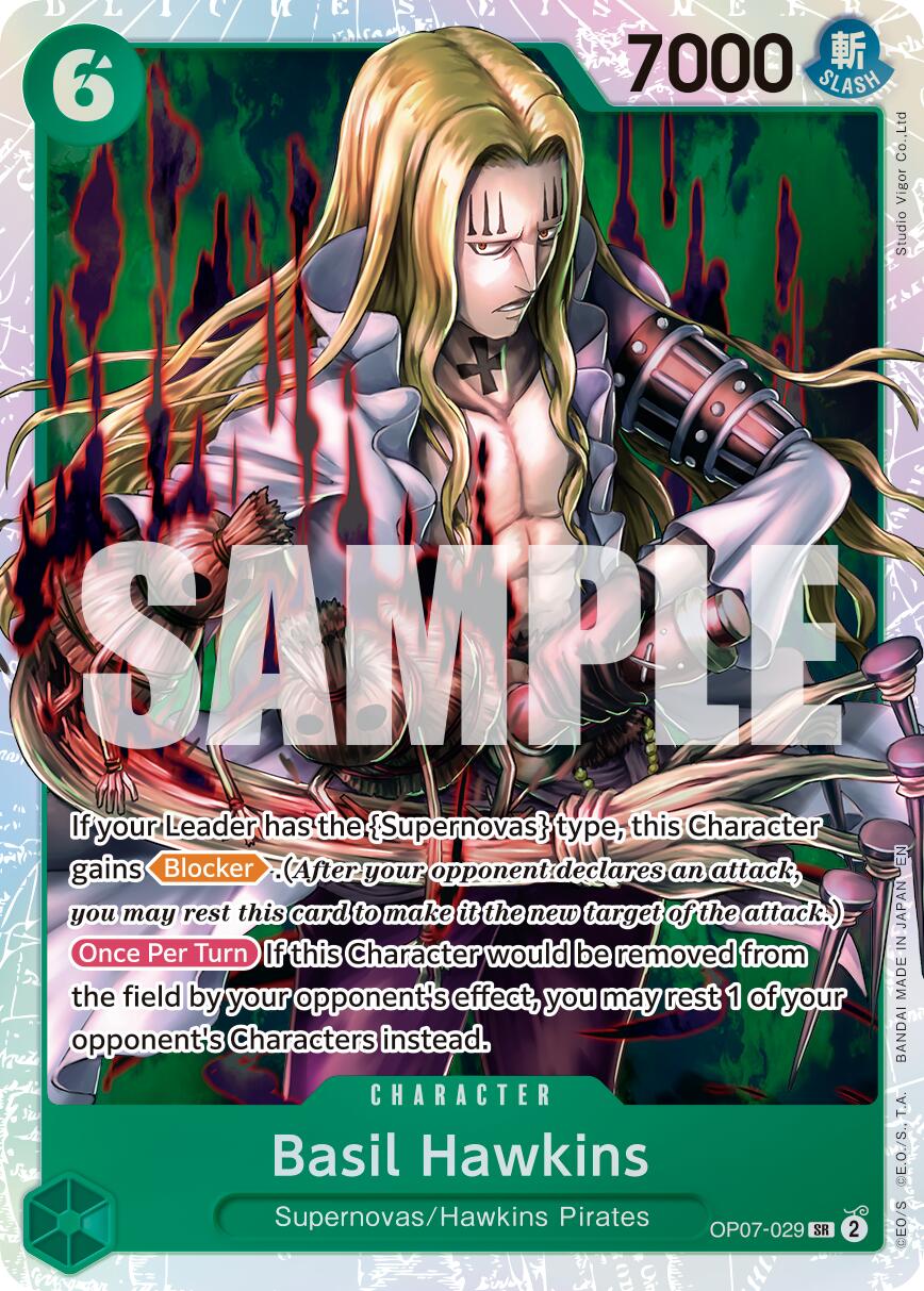 Basil Hawkins (OP07-029) (Reprint) [Premium Booster -The Best- Vol. 2] | Good Games Adelaide SA