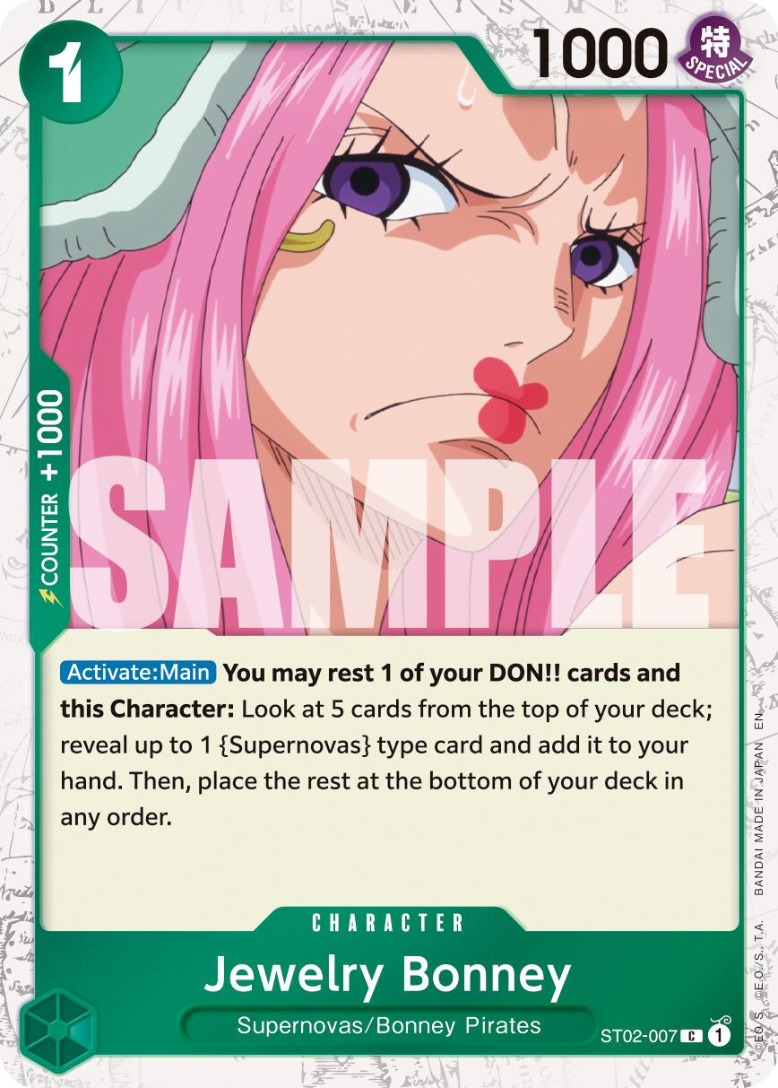 Jewelry Bonney (ST02-007) (Pirate Foil) [Premium Booster -The Best- Vol. 2] | Good Games Adelaide SA