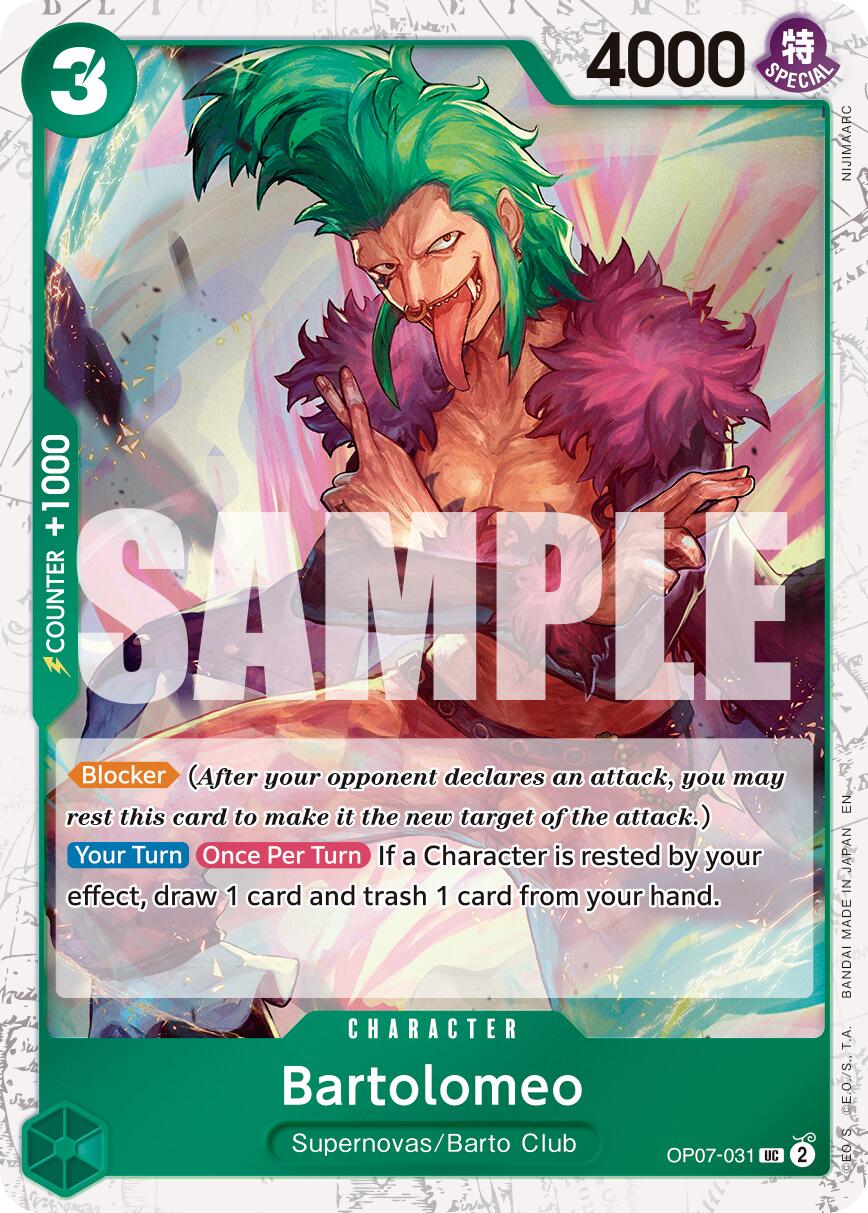 Bartolomeo (Pirate Foil) [Premium Booster -The Best- Vol. 2] | Good Games Adelaide SA