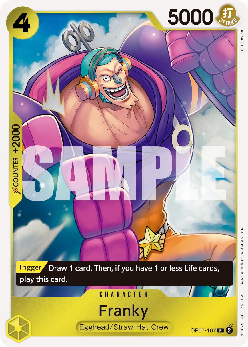 Franky (OP07-107) (Reprint) [Premium Booster -The Best- Vol. 2] | Good Games Adelaide SA