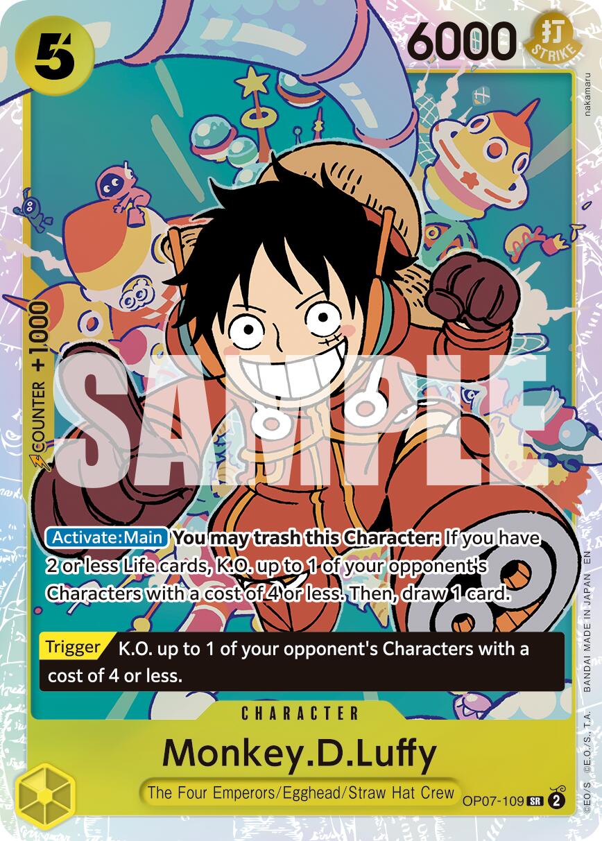 Monkey.D.Luffy (OP07-109) (Reprint) [Premium Booster -The Best- Vol. 2] | Good Games Adelaide SA