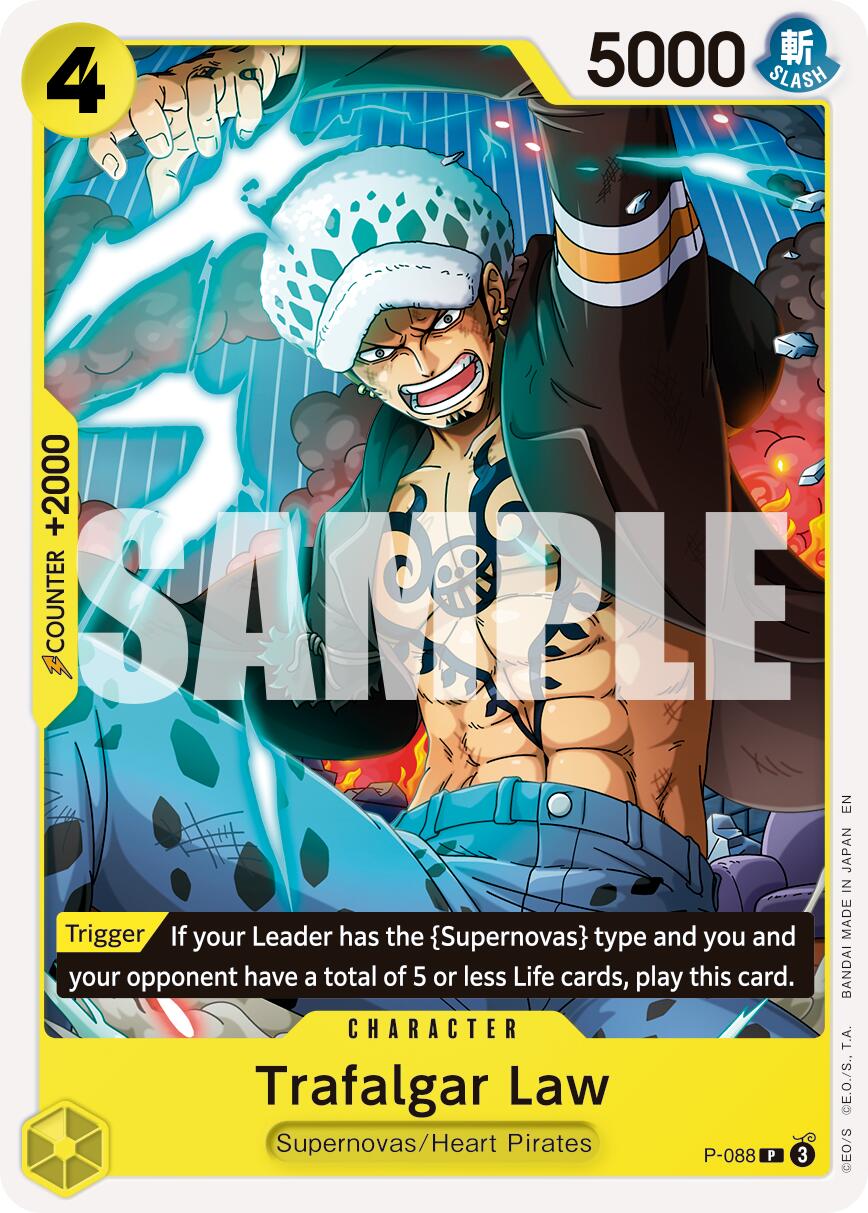 Trafalgar Law (P-088) (Reprint) [Premium Booster -The Best- Vol. 2] | Good Games Adelaide SA