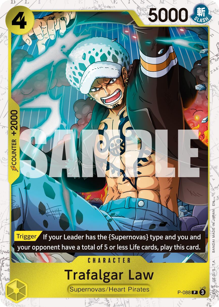 Trafalgar Law (P-088) (Pirate Foil) [Premium Booster -The Best- Vol. 2] | Good Games Adelaide SA