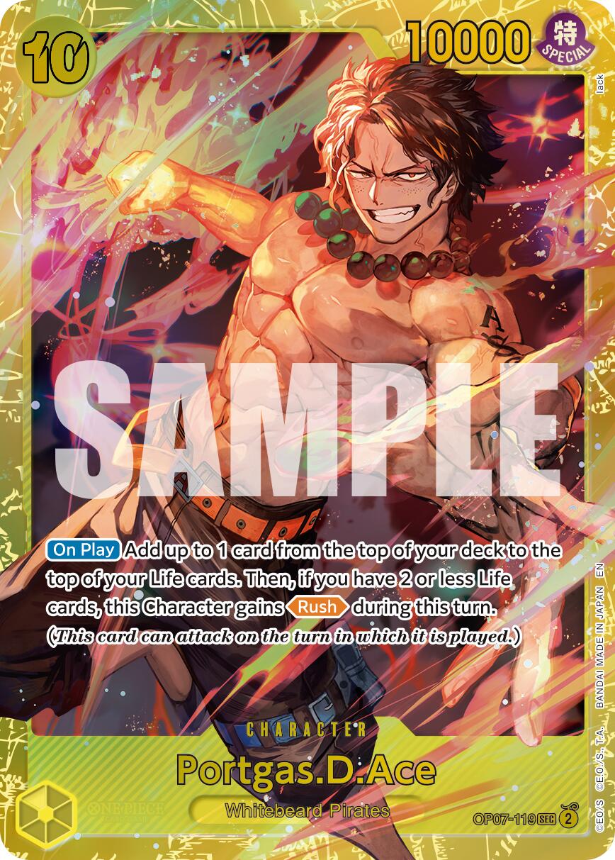 Portgas.D.Ace (OP07-119) (Reprint) [Premium Booster -The Best- Vol. 2] | Good Games Adelaide SA