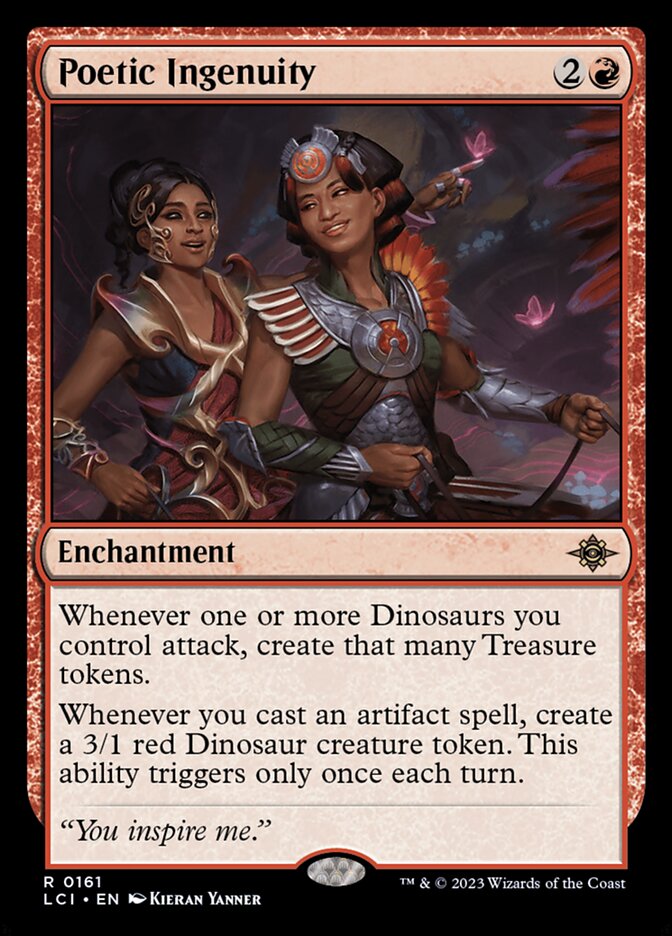 Poetic Ingenuity 161 (The Lost Caverns of Ixalan)  - Foil | Good Games Adelaide SA