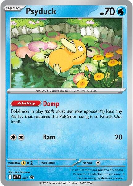Psyduck (007) [Mega Evolutions Promo] | Good Games Adelaide SA