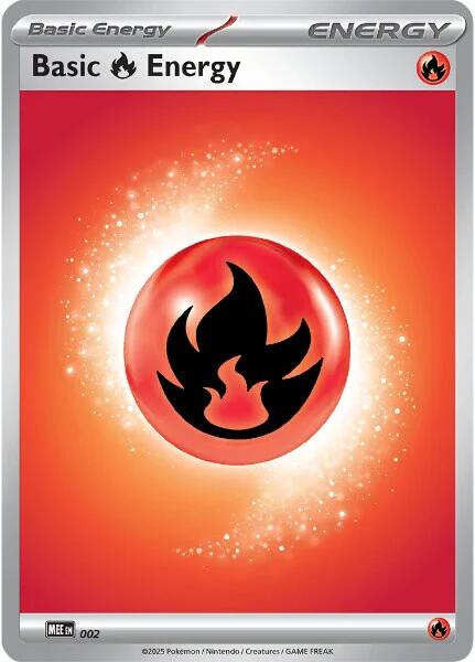 Basic Fire Energy - 002 [Mega Evolution Energies] | Good Games Adelaide SA