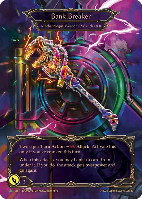 Construct Bank Breaker [JDG052] (Promo)  Cold Foil | Good Games Adelaide SA