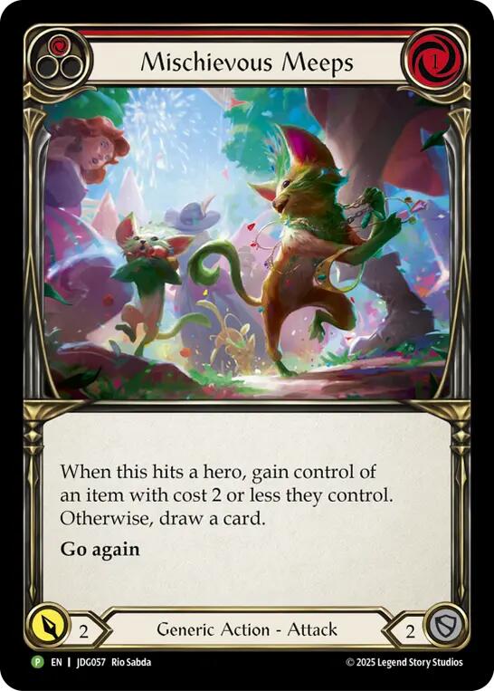 Mischievous Meeps [JDG057] (Promo)  Cold Foil | Good Games Adelaide SA