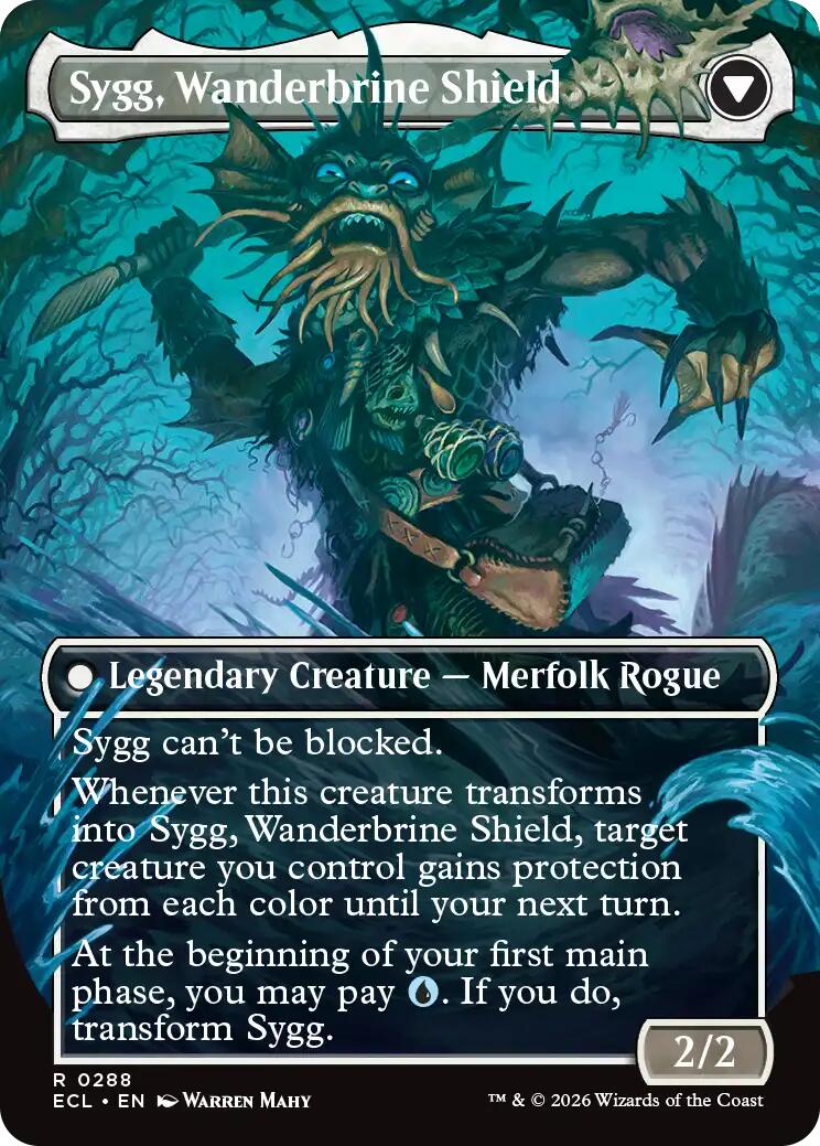 Sygg, Wanderwine Wisdom (Borderless) [Lorwyn Eclipsed] | Good Games Adelaide SA