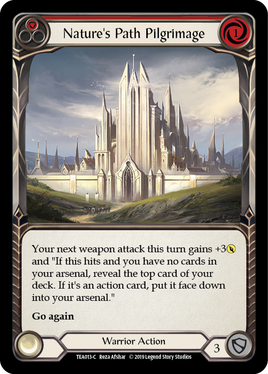Nature's Path Pilgrimage (Red) [TEA013-C] 1st Edition Normal | Good Games Adelaide SA