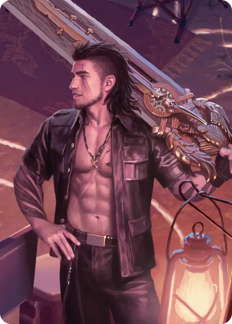 Warrior's Resolve Scene Art Card [FINAL FANTASY Art Series] | Good Games Adelaide SA