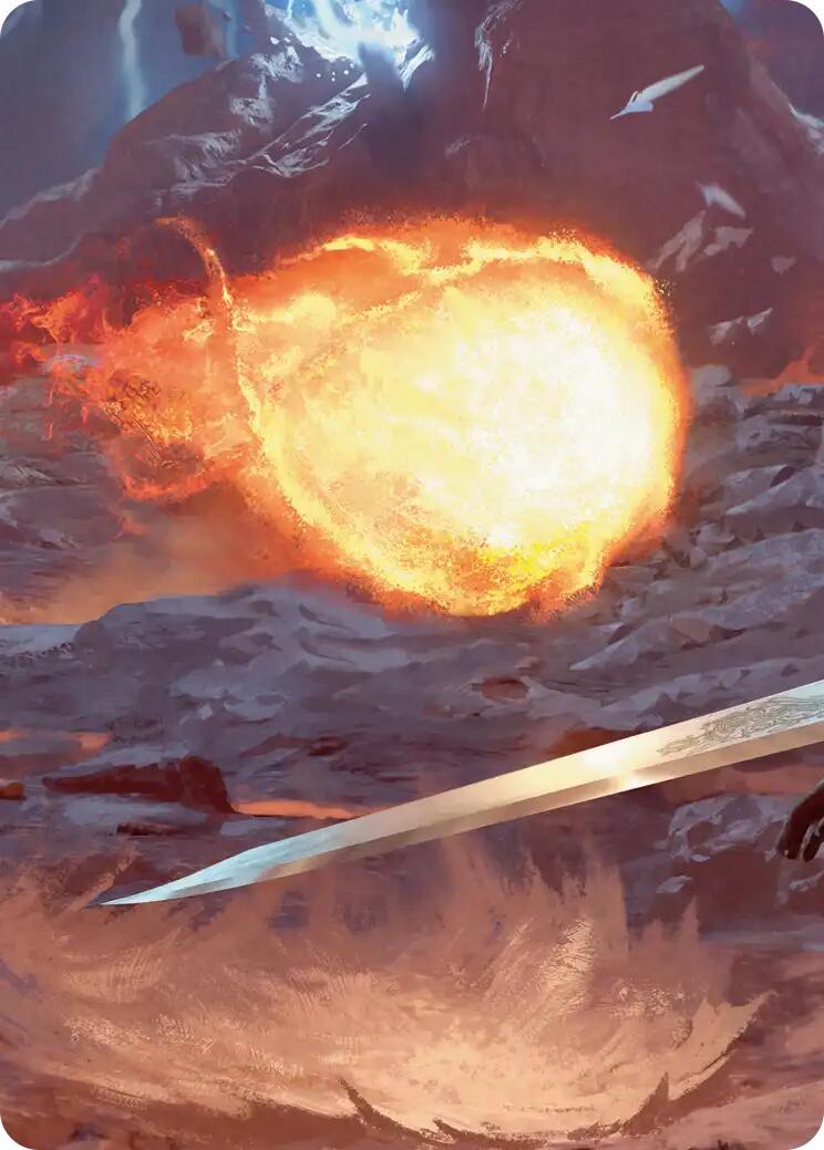 Duelist's Flame Scene Art Card [FINAL FANTASY Art Series] | Good Games Adelaide SA