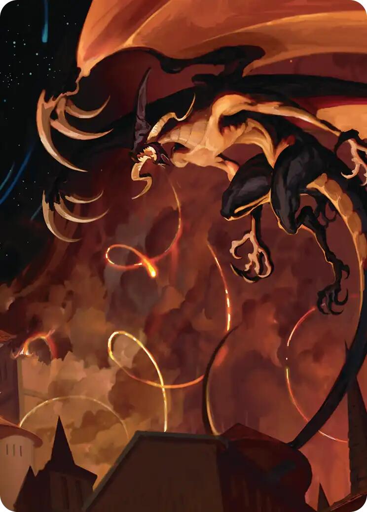 Mega Flare Scene Art Card [FINAL FANTASY Art Series] | Good Games Adelaide SA