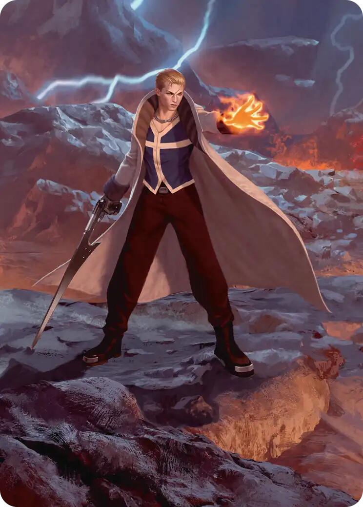 Seifer, Balamb Rival Scene Art Card [FINAL FANTASY Art Series] | Good Games Adelaide SA