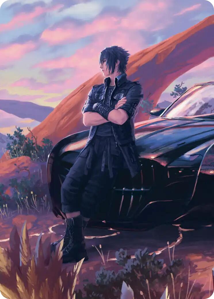 Noctis, Heir Apparent Scene Art Card [FINAL FANTASY Art Series] | Good Games Adelaide SA
