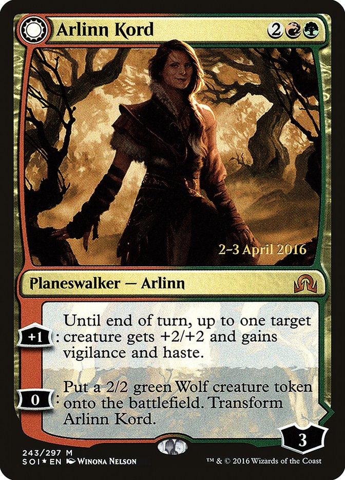 Arlinn Kord [Shadows over Innistrad Promos] | Good Games Adelaide SA