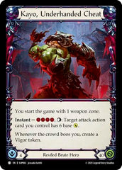 Kayo, Underhanded Cheat // Kayo, Strong-arm [SUP063//SUP064] (Super Slam) | Good Games Adelaide SA