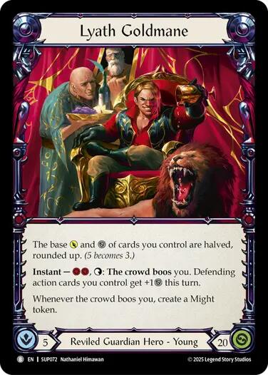 Lyath Goldmane, Vile Savant // Lyath Goldmane [SUP071//SUP072] (Super Slam) | Good Games Adelaide SA