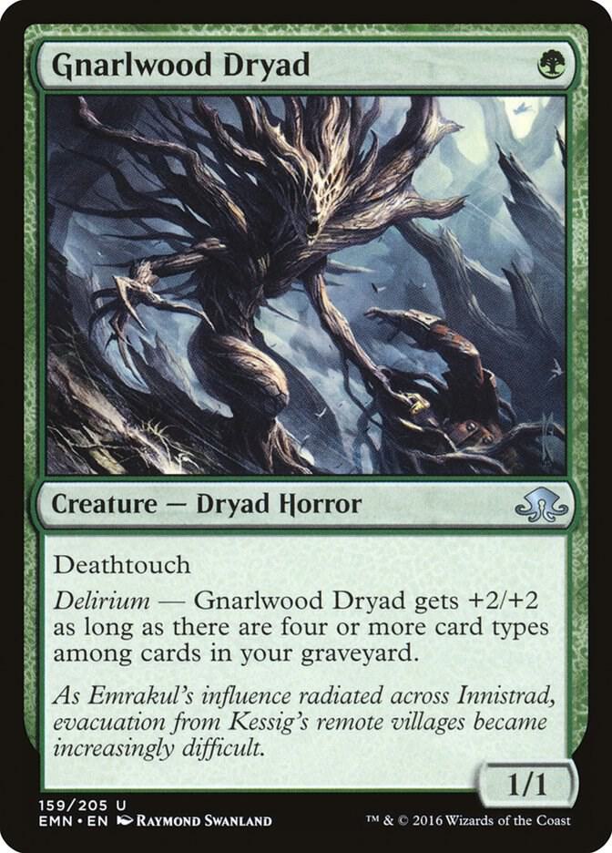 Gnarlwood Dryad 159 (Eldritch Moon)  - Foil | Good Games Adelaide SA