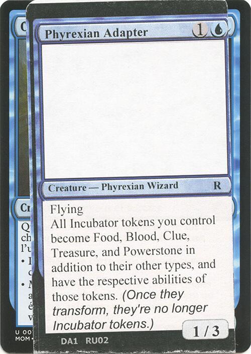 Phyrexian Adapter  (Un-Known Event Playtest Cards)  | Good Games Adelaide SA