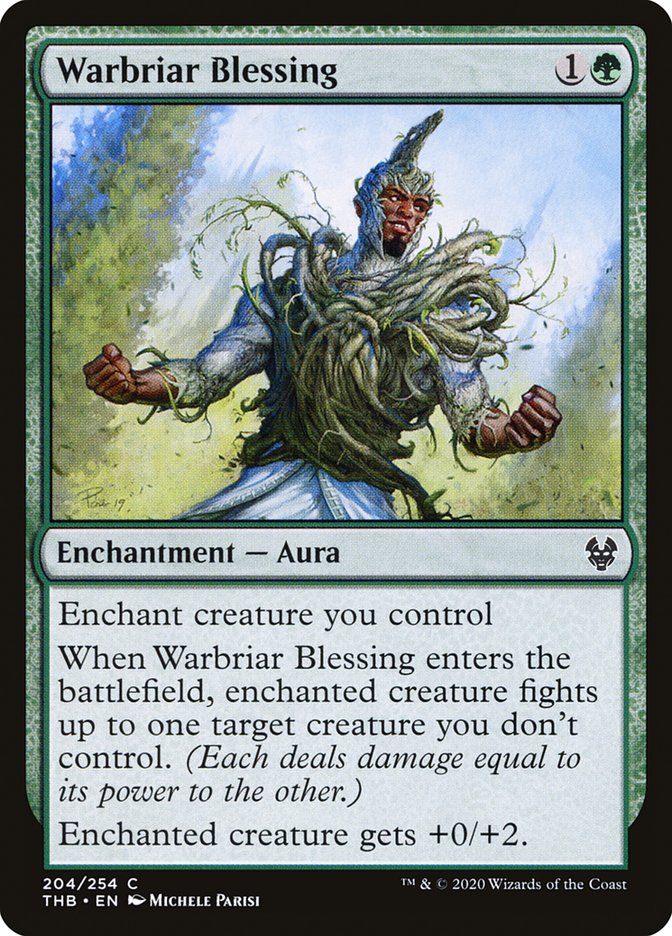 Warbriar Blessing 204 (Theros Beyond Death)  | Good Games Adelaide SA