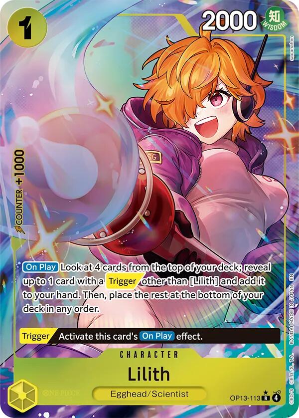 Lilith (Alternate Art) [Carrying On His Will] | Good Games Adelaide SA
