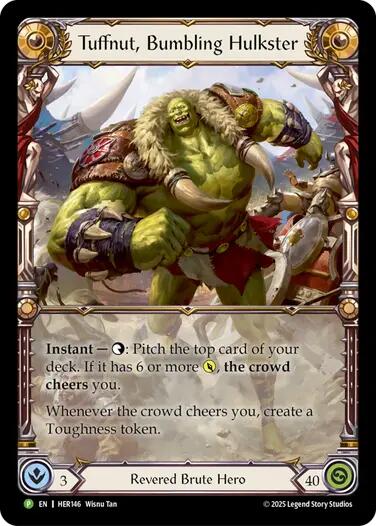Tuffnut, Bumbling Hulkster [HER146] (Promo)  Rainbow Foil | Good Games Adelaide SA